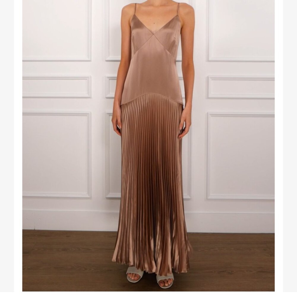 Cami NYC Jennelyn Pleated Gown - NWT